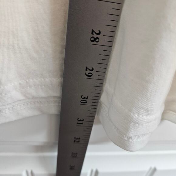 Oklahoma University OU T-Shirt Mens Large White Red Only One Horns Down Sooners - Picture 6 of 8